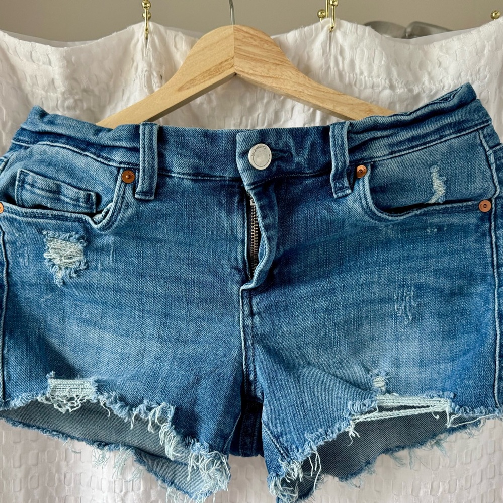 BlankNYC Denim Blue Women's Shorts, Sz. 27